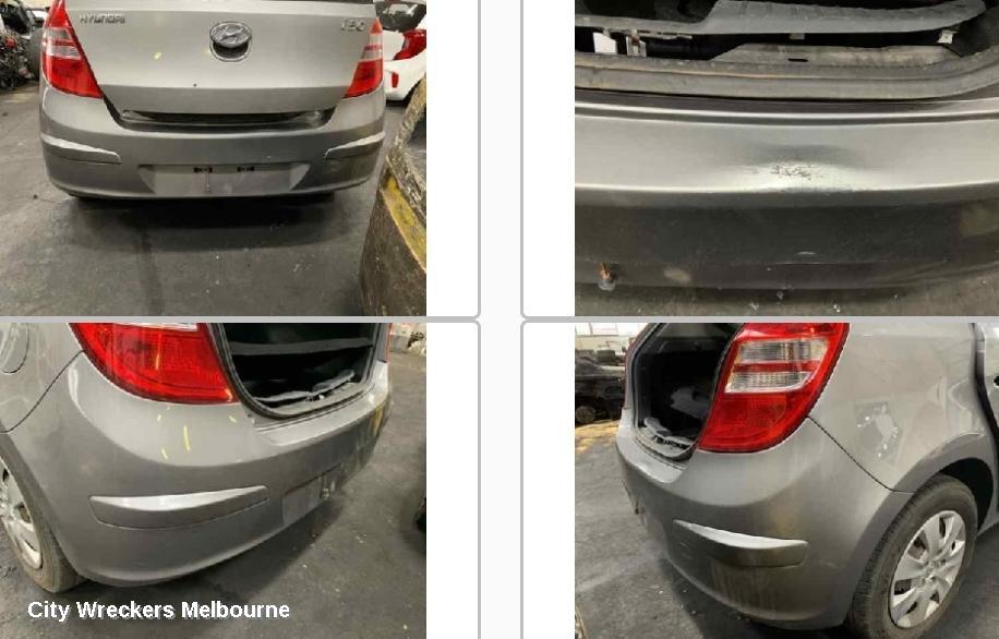 HYUNDAI I30 REAR BUMPER, FD, HATCH, NON PARK SENSOR TYPE, 09/2007 - 04/2012 - Image 1
