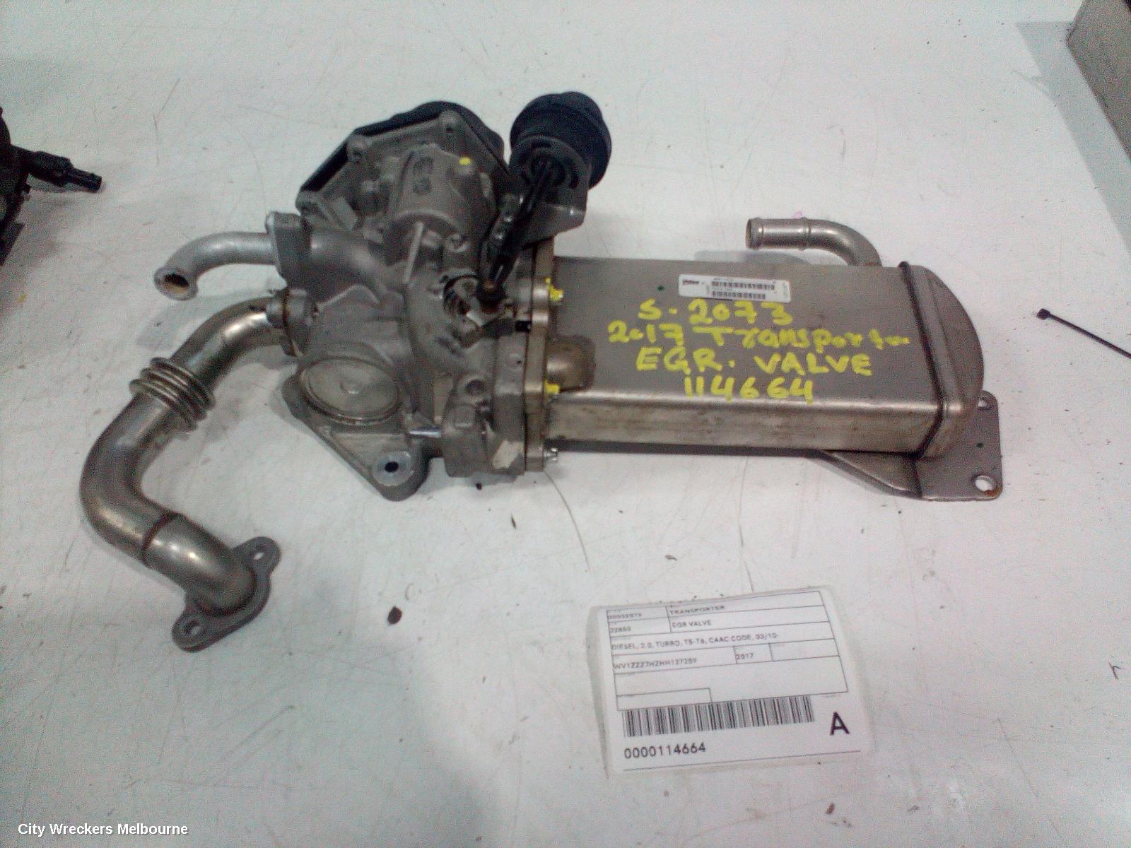 VOLKSWAGEN TRANSPORTER EGR VALVE, DIESEL, 2.0, TURBO, T5-T6, CAAC CODE, 03/2010 ONWARDS - Image 1