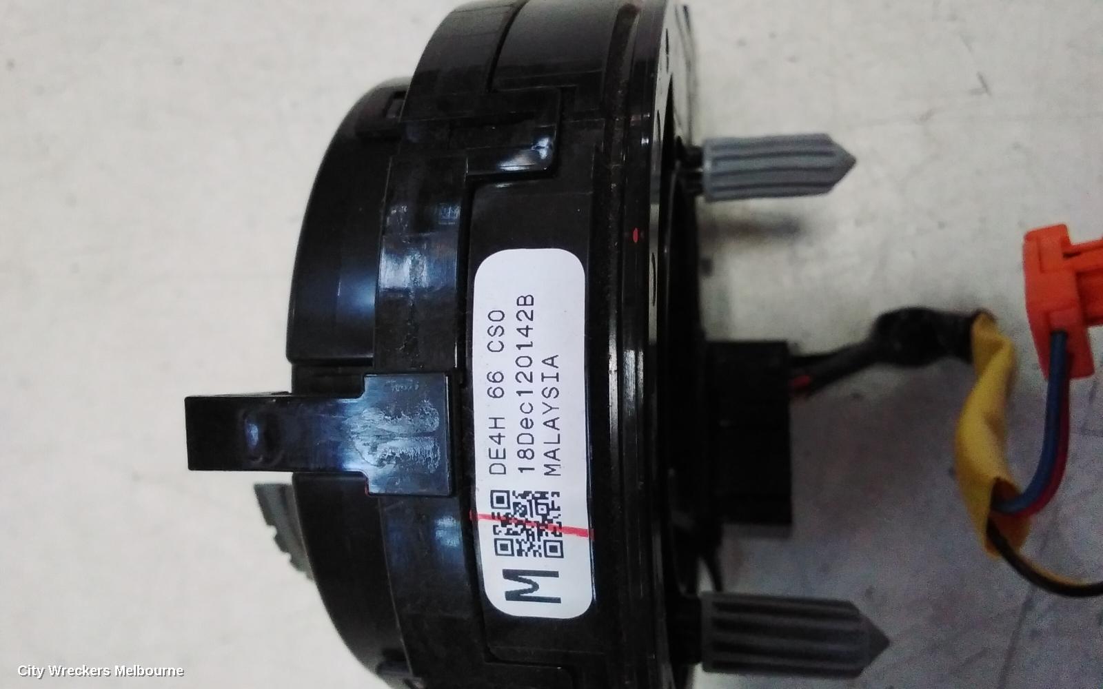 MAZDA 2 AIRBAG MODULE/SENSOR, CLOCKSPRING, NON SMART BRAKE TYPE, DJ/DL, 09/2014 ONWARDS - Image 3