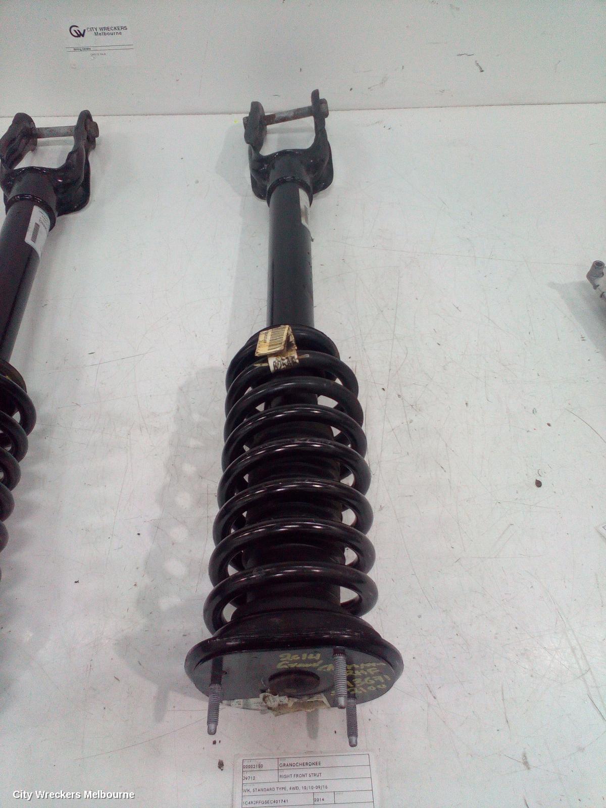 JEEP GRANDCHEROKEE RIGHT FRONT STRUT, WK, STANDARD TYPE, 4WD, 10/2010 - 09/2016 - Image 3
