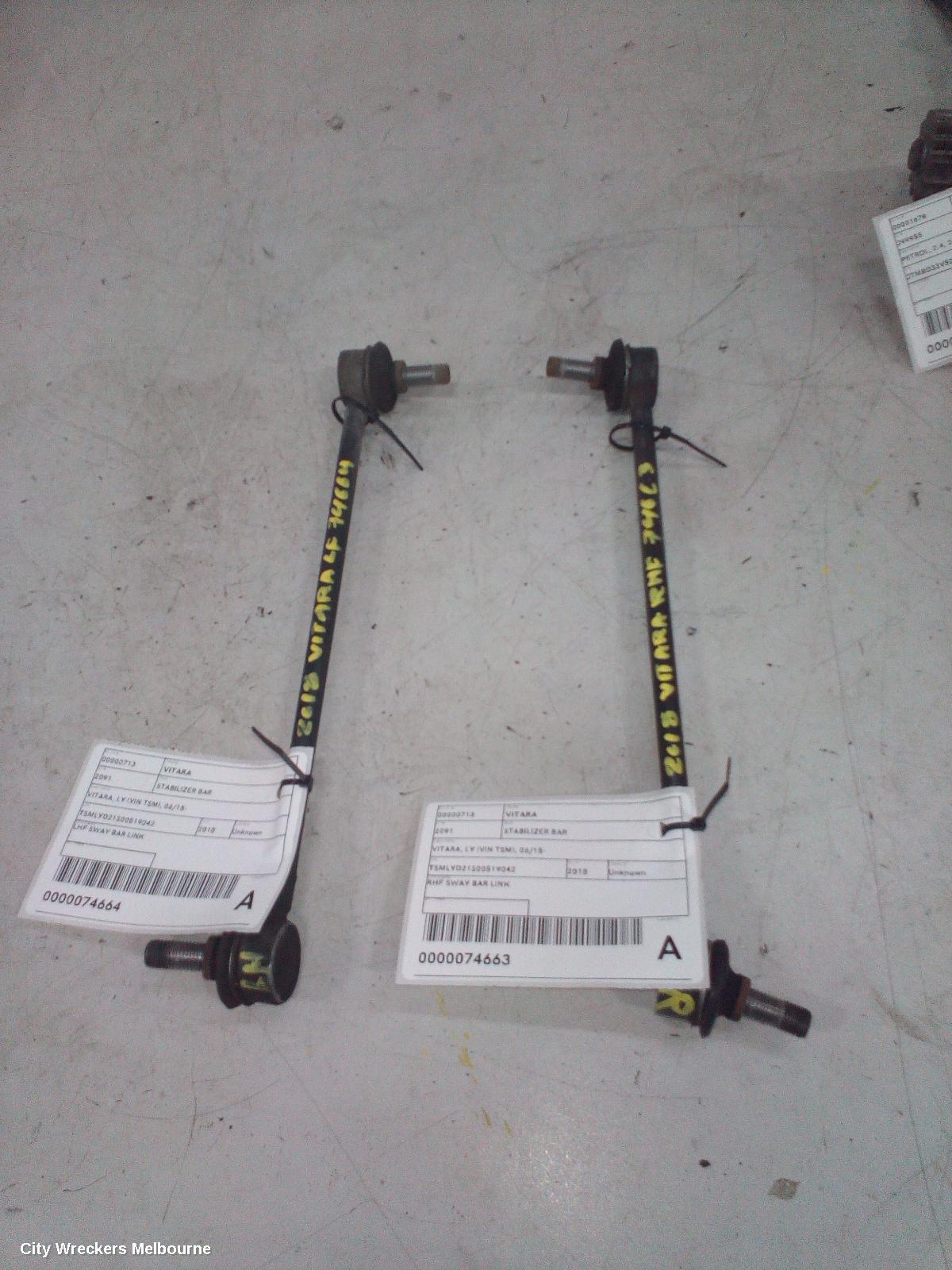 SUZUKI VITARA STABILISER BAR, VITARA, LY (VIN TSM), 06/2015 ONWARDS - Image 2