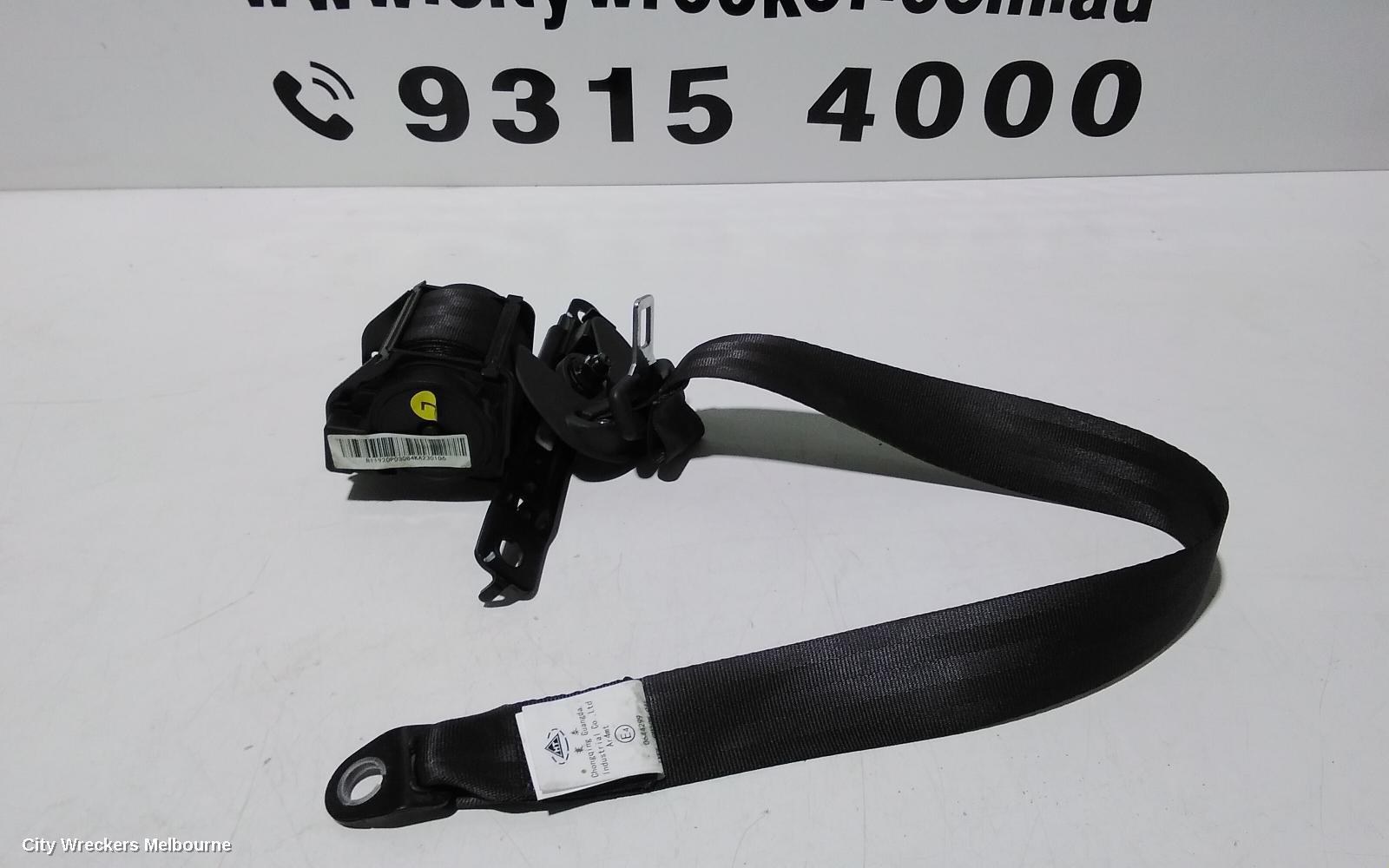 LDV G10 SEATBELT/STALK, LH FRONT, SEAT BELT ONLY, SV7A/SV7C, WAGON/VAN, 04/2015 ONWARDS - Image 2