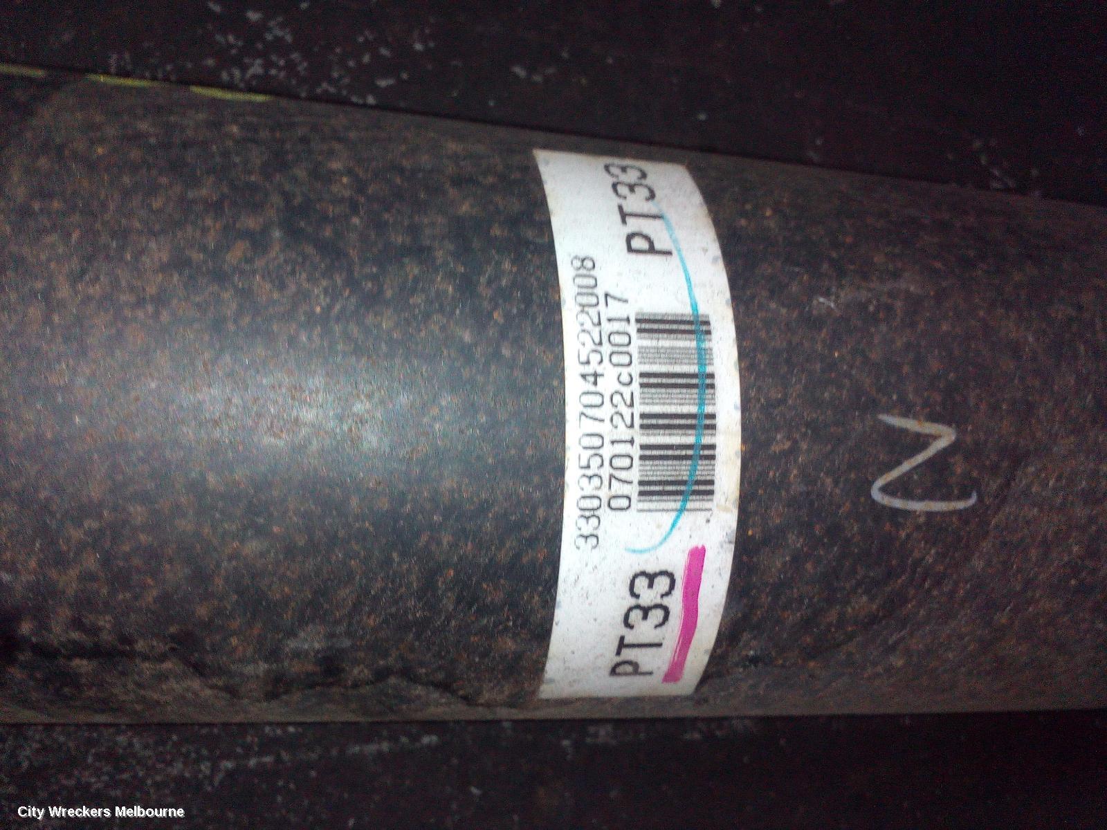 LEXUS IS250/IS250C REAR DRIVE SHAFT, 2.5, PETROL, IS250/IS250C, GSE20R, 11/2005 - 12/2014 - Image 2