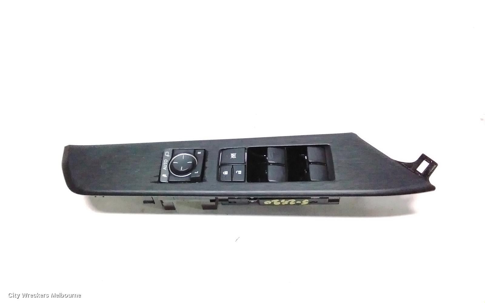 LEXUS UX PWR DR WIND SWITCH, RH FRONT, BLOCK MASTER SWITCH, AUTO FOLD, X10, 10/2018 ONWARDS - Image 1