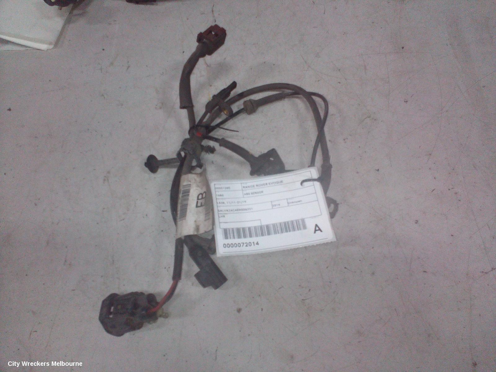 LAND ROVER RANGEROVER EVOQUE ABS SENSOR, L538, 11/2011 - 01/2019 - Image 2
