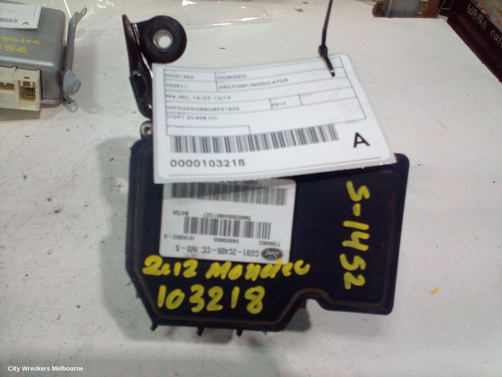 FORD MONDEO ABS PUMP/MODULATOR, MA-MC, 10/2007 - 12/2014 - Image 3