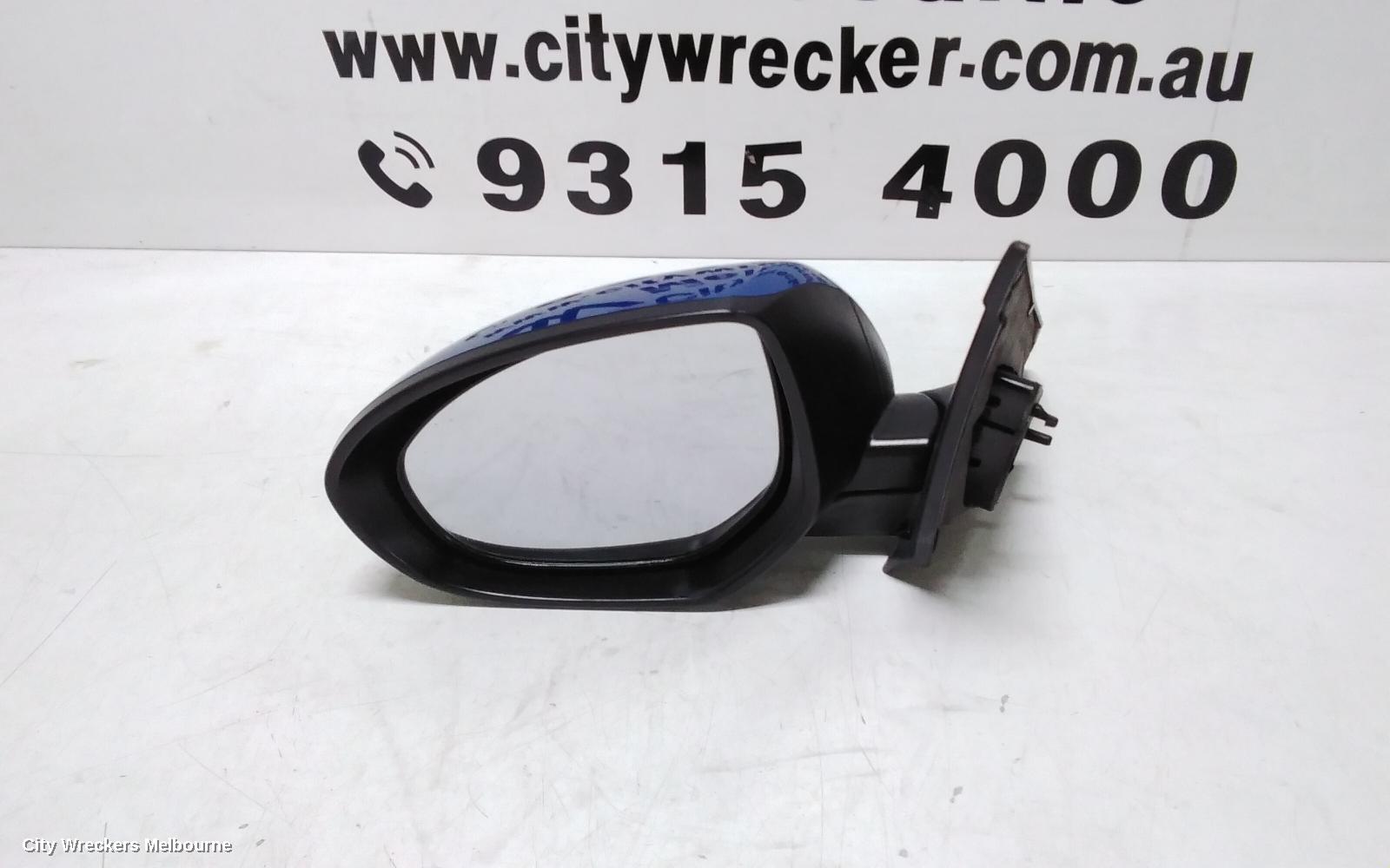 MAZDA 3 LEFT DOOR MIRROR, BL, NON POWER FOLD, NON INDICATOR TYPE, 04/2009 - 10/2013 - Image 2
