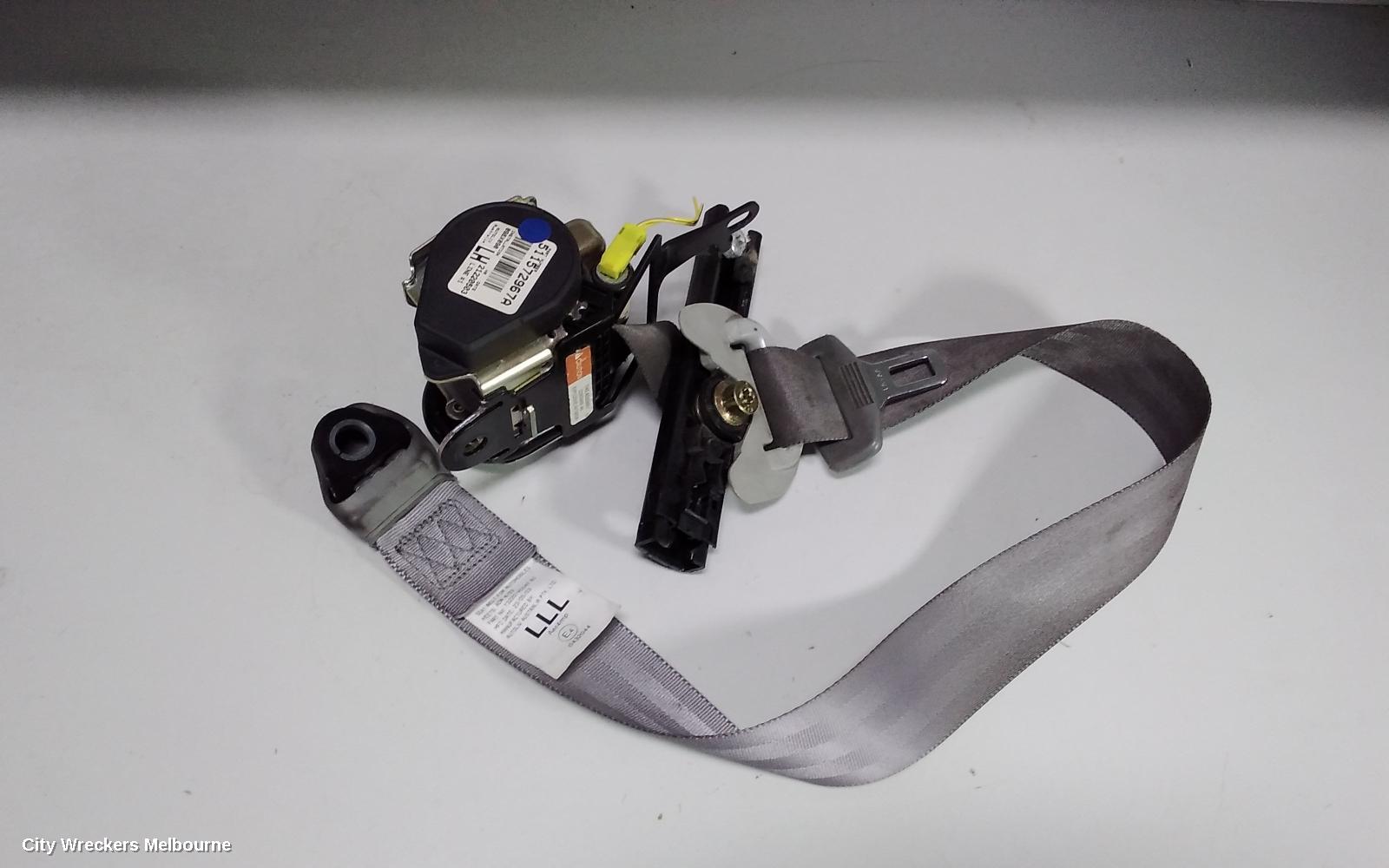 TOYOTA CAMRY SEATBELT/STALK, LH FRONT, SEAT BELT ONLY, BLACK, SK36, 08/2002 - 05/2006 - Image 1