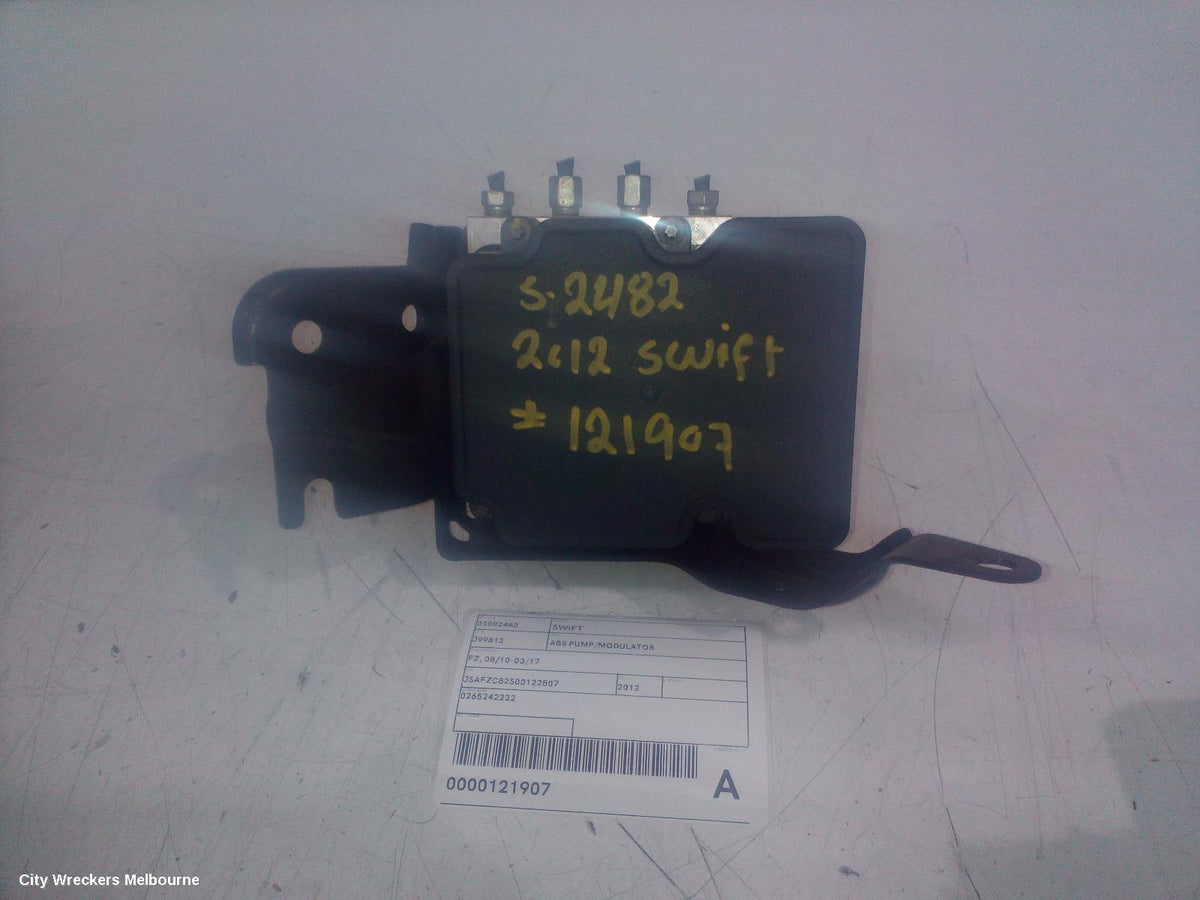 SUZUKI SWIFT ABS PUMP/MODULATOR, FZ, 08/2010 - 03/2017 - Image 2