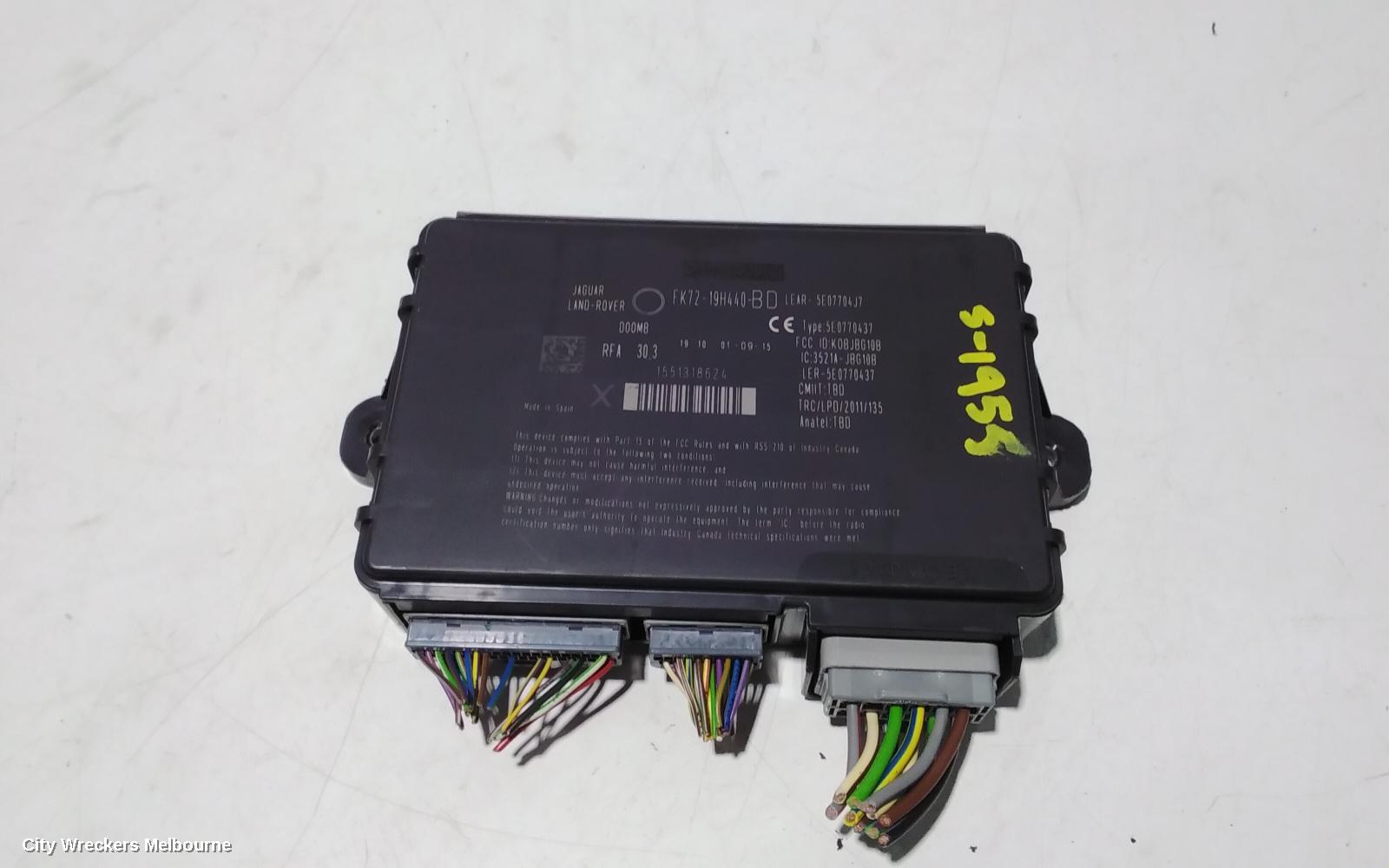 LAND ROVER DISCOVERY SPORT, L550, 01/2015 ONWARDS, MODULE KEYLESS VEHICLE WITH PART NUMBER FK7219H440BD : 93702 - Image 1