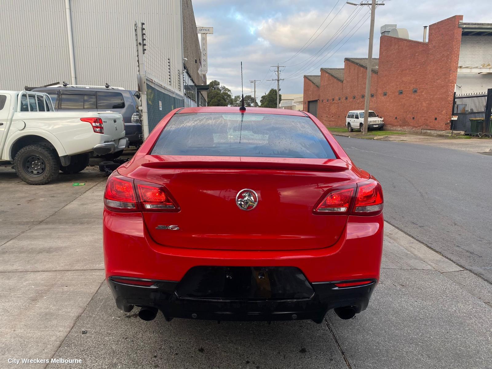 HOLDEN COMMODORE BOOTLID/TAILGATE, BOOTLID, VF, SEDAN, LIP SPOILERED TYPE, 05/2013 - 12/2017 - Image 1