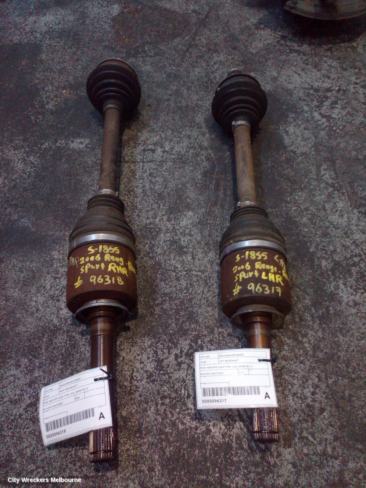 LAND ROVER RANGEROVER SPORT RIGHT DRIVESHAFT, REAR, NON DIFF LOCK TYPE, L320, 08/2005 - 05/2013 - Image 3