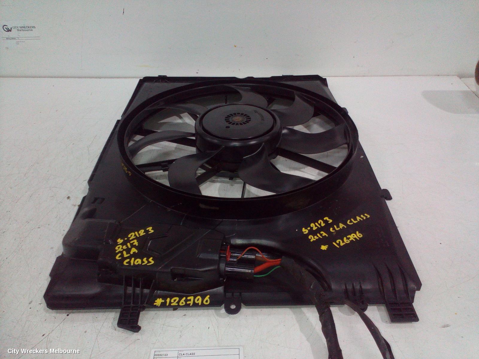 MERCEDES CLA CLASS FAN, SINGLE FAN ASSY, 1.6, PETROL, C117/X117, 10/2013 - 01/2019 - Image 2