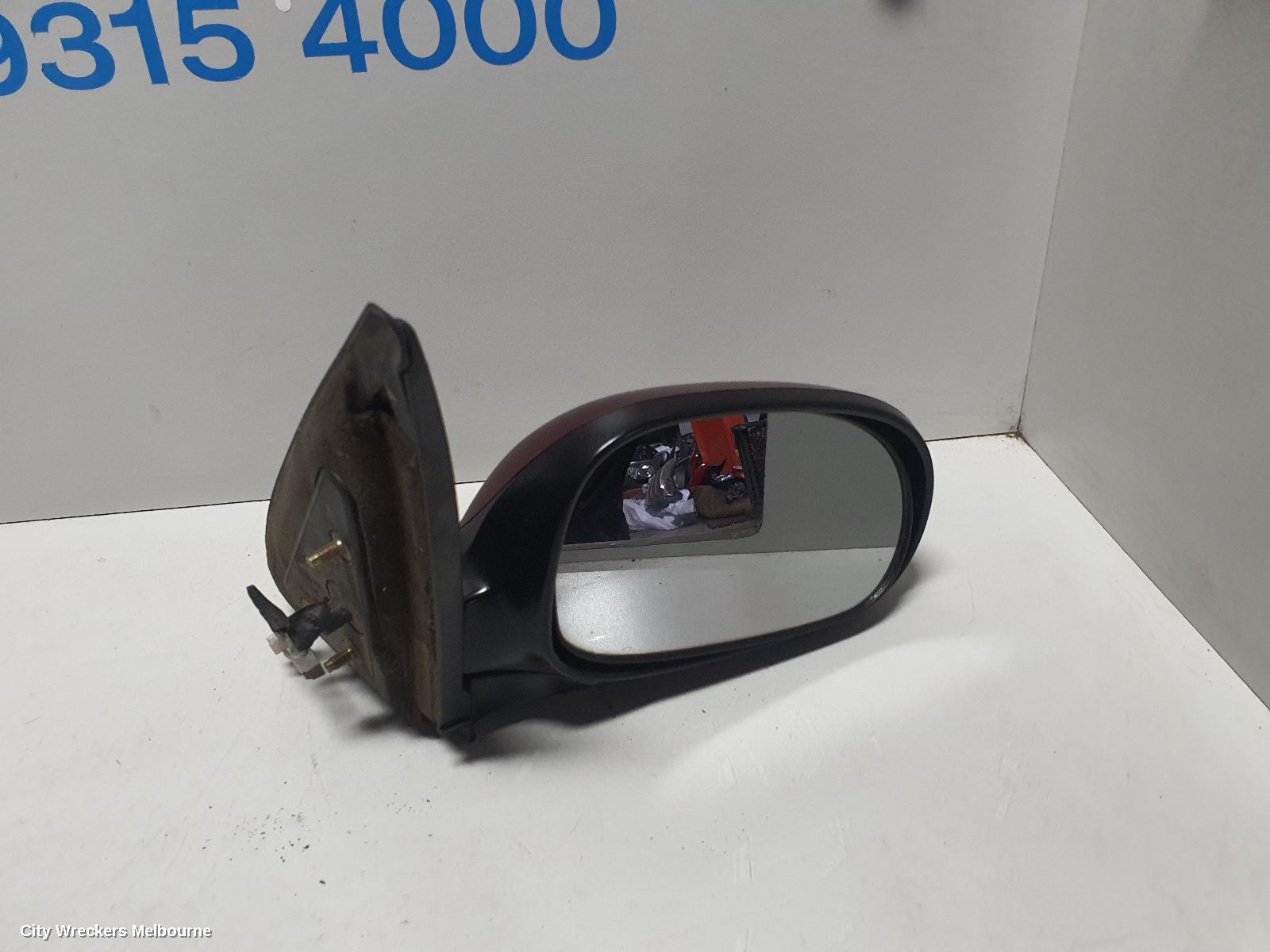 NISSAN PULSAR RIGHT DOOR MIRROR, N16, SEDAN, COLOUR CODED, 07/2000 - 07/2003 - Image 1