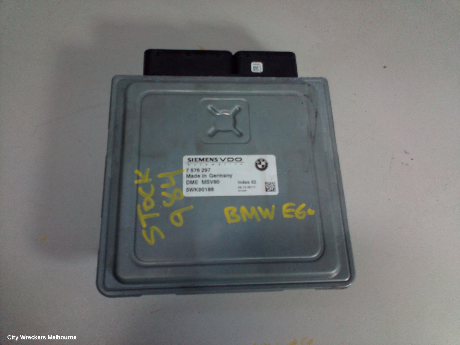 BMW 5 SERIES ECU, ENGINE ECU, 3.0, DIESEL, M57/T2, ECU ONLY, E60, 12/2005 - 04/2010 - Image 1