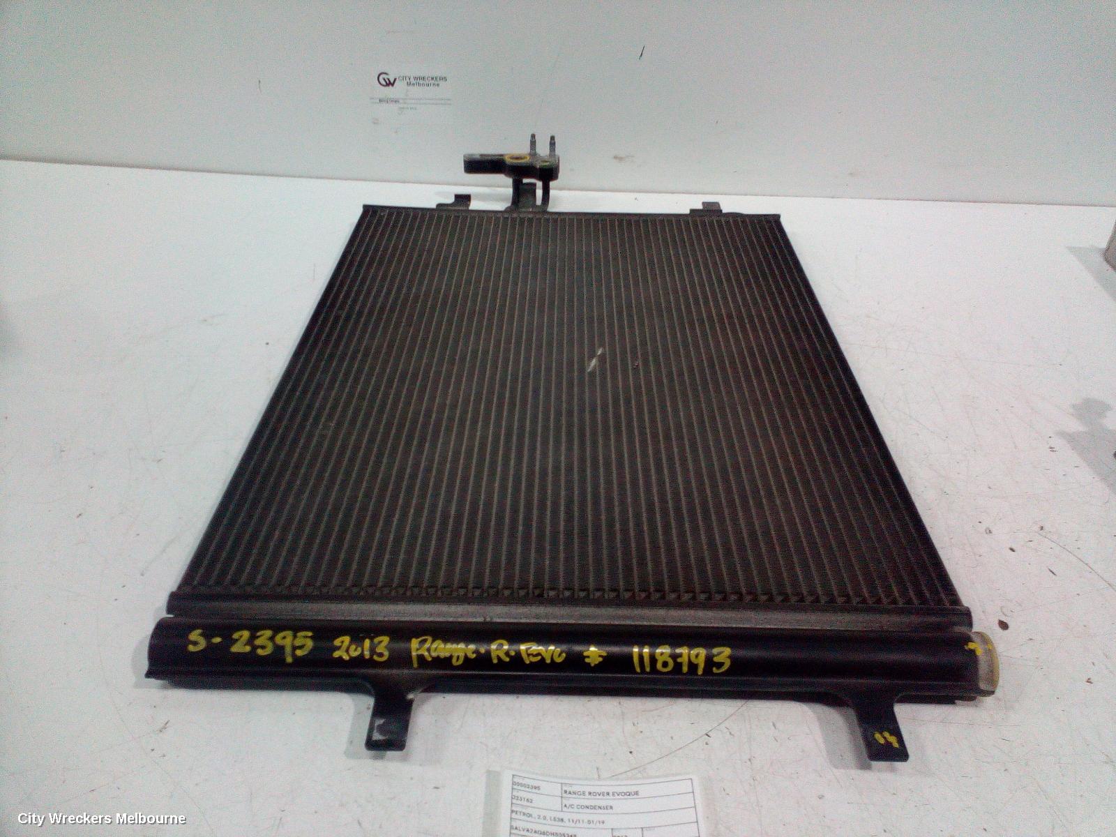 LAND ROVER RANGEROVER EVOQUE A/C CONDENSER, PETROL, 2.0, L538, 11/2011 - 01/2019 - Image 2