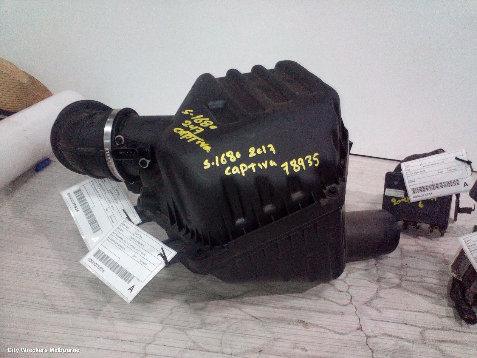HOLDEN CAPTIVA AIR FLOW METER, 2.4, LE5/LE9, PETROL, CG, 01/2011 - 06/2018 - Image 2