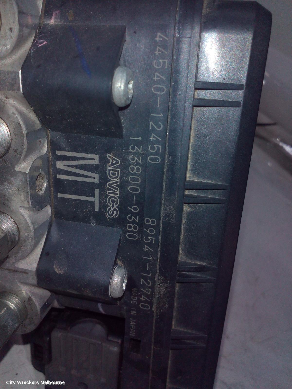 TOYOTA COROLLA ABS PUMP/MODULATOR, ZRE152/20153R, P/N 4454012450, 03/2007 - 12/2013 - Image 3