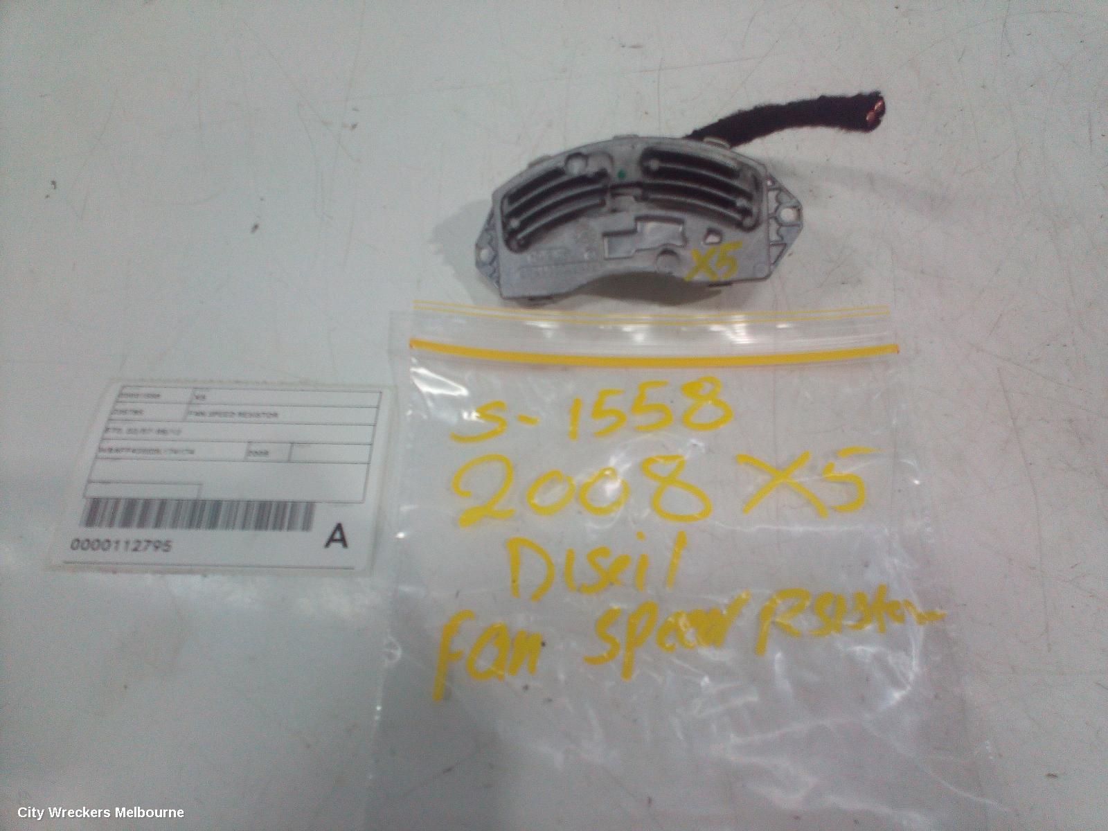BMW X5 FAN SPEED RESISTOR, E70, 12/2006 - 08/2013 - Image 2