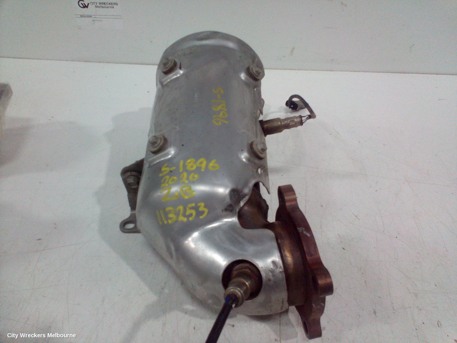 HOLDEN COMMODORE CATALYTIC CONVERTER, DOWNPIPE-CAT TYPE, 2.0, PETROL, ZB, 10/2017 - 12/2020 - Image 1