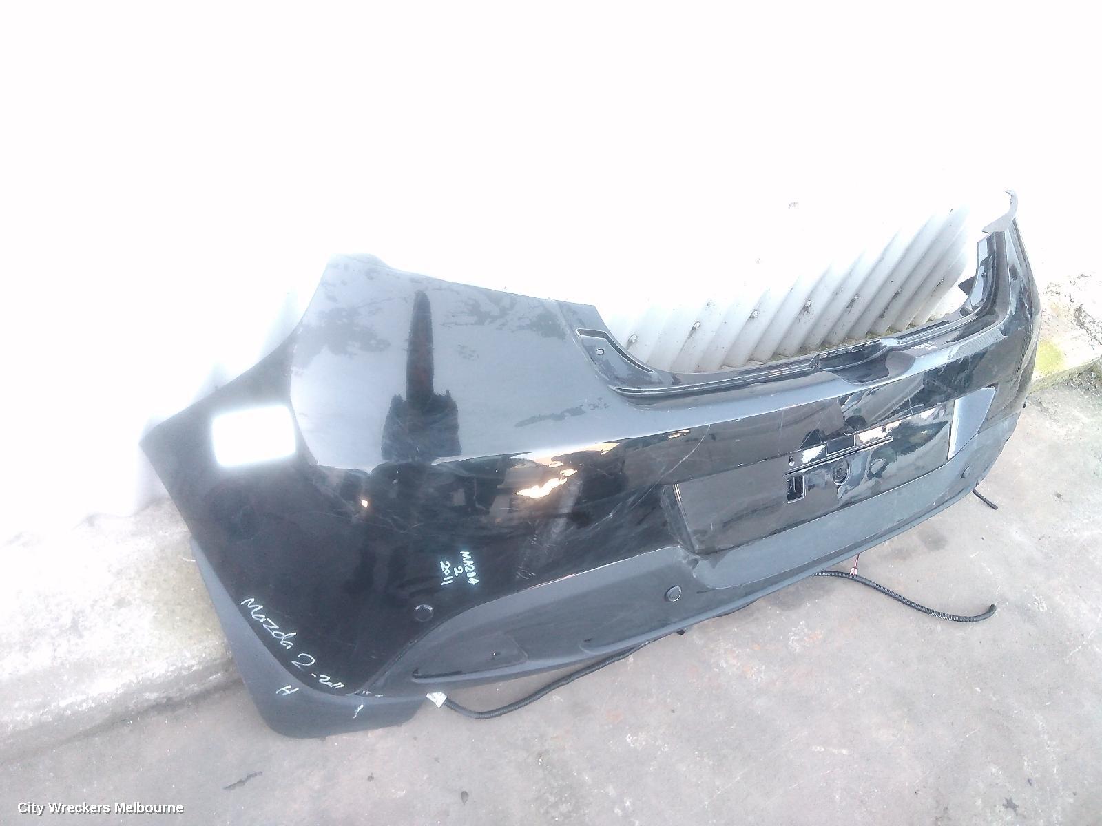 MAZDA 2 REAR BUMPER, DE SERIES, 5DR HATCH, W/ PARK SENSORS, 09/2007 - 09/2014 - Image 3