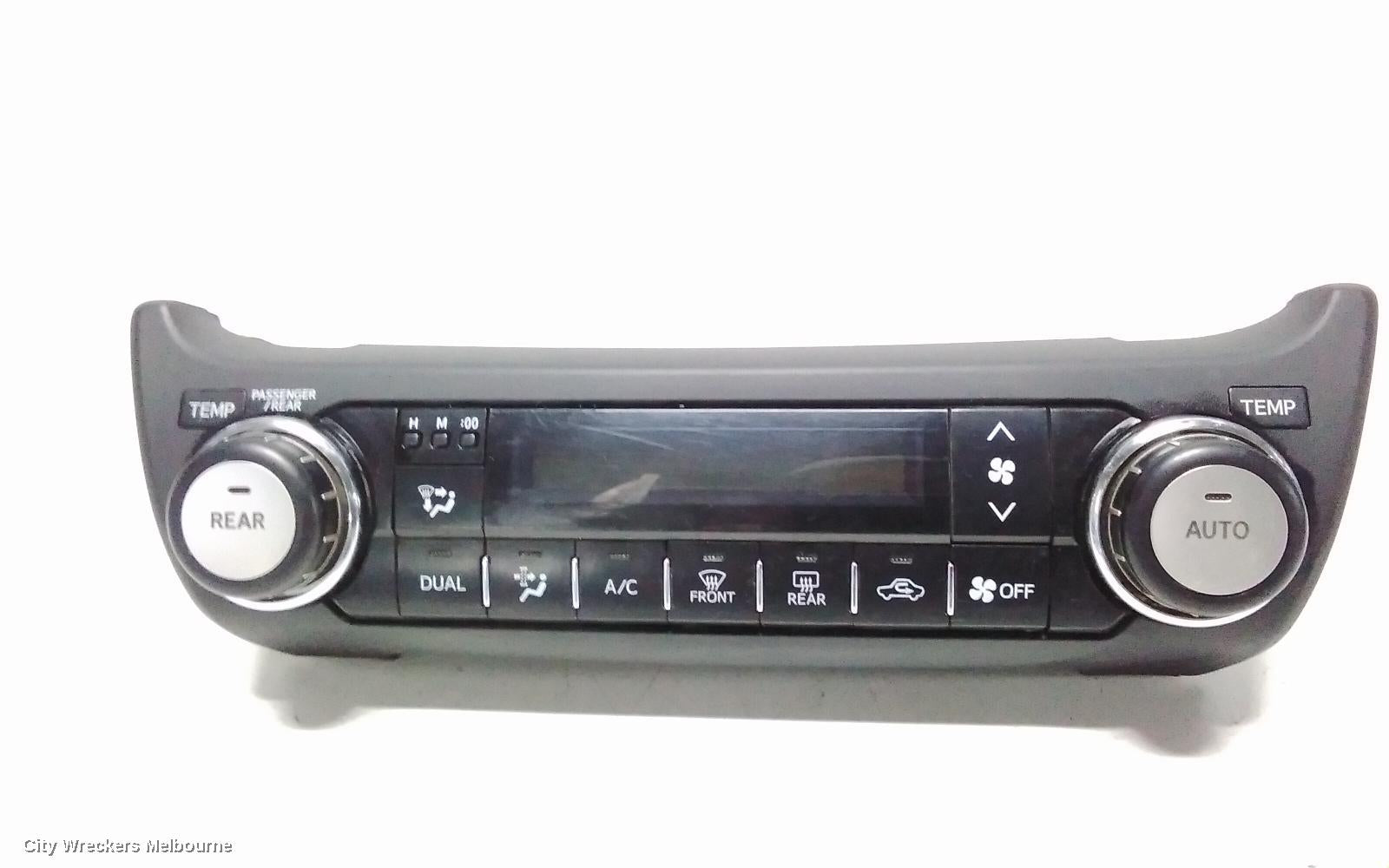 TOYOTA PRADO HEATER/AC CONTROLS, 150 SERIES, FRONT, CLIMATE CONTROL TYPE, 08/2009 - 07/2017 - Image 3