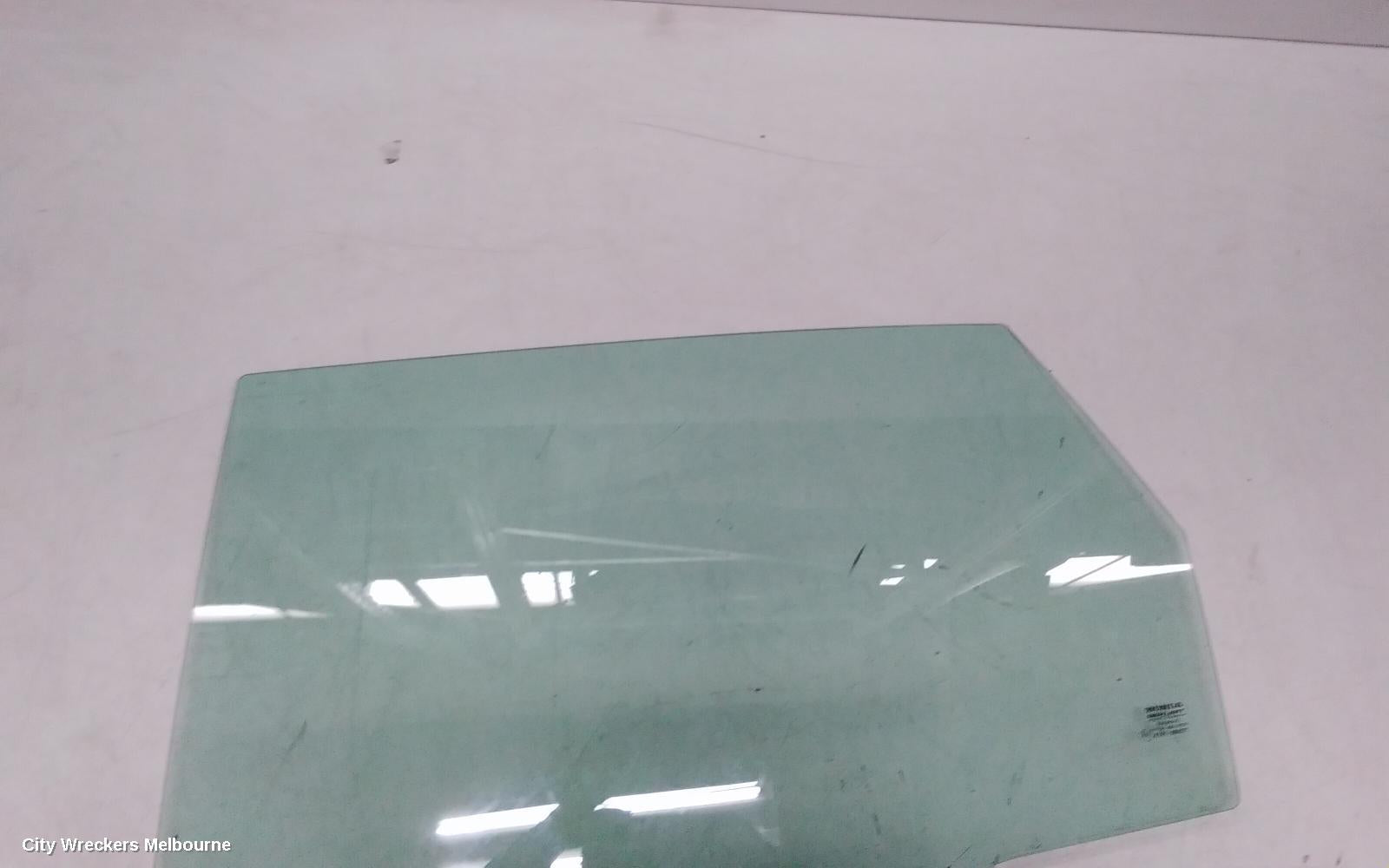 HONDA CIVIC LEFT REAR DOOR WINDOW, 7TH GEN, HATCH, 11/2000 - 12/2005 - Image 1
