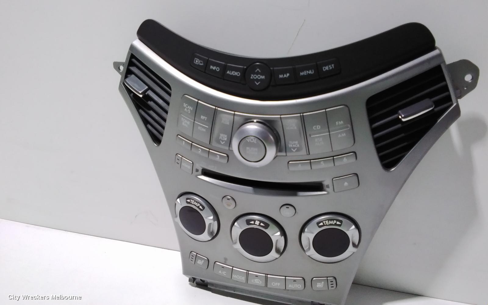 SUBARU TRIBECA RADIO/CD/DVD/SAT/TV, HEAD UNIT ONLY, 6 DISC CD STACKER, B9, 10/2006 - 01/2014 - Image 3