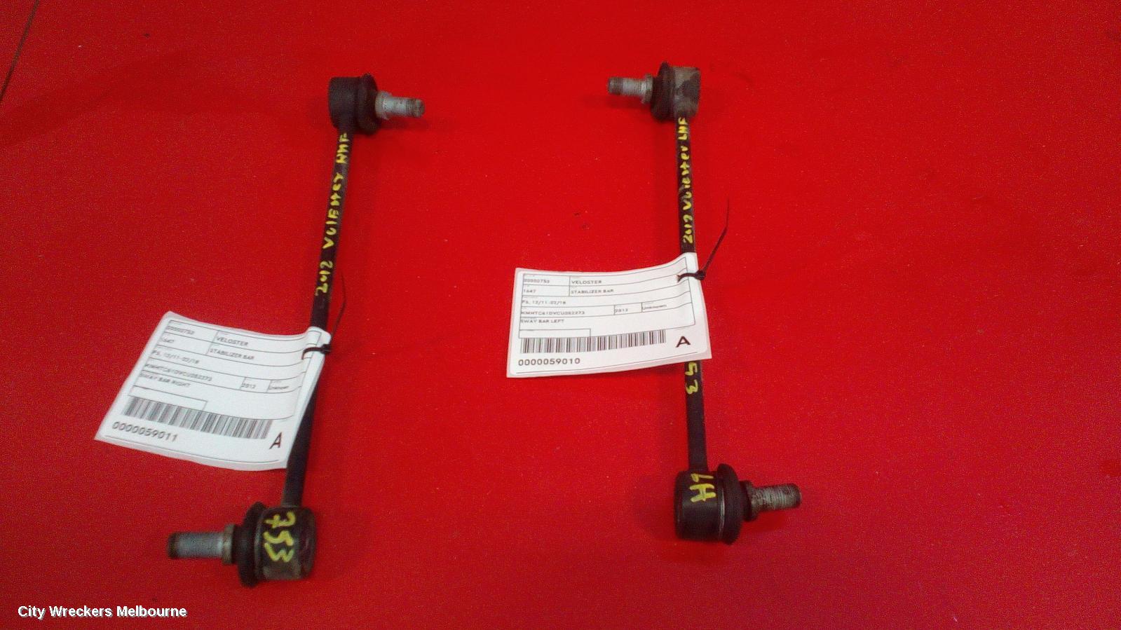 HYUNDAI VELOSTER STABILISER BAR, FS, 10/2011 - 08/2019 - Image 1