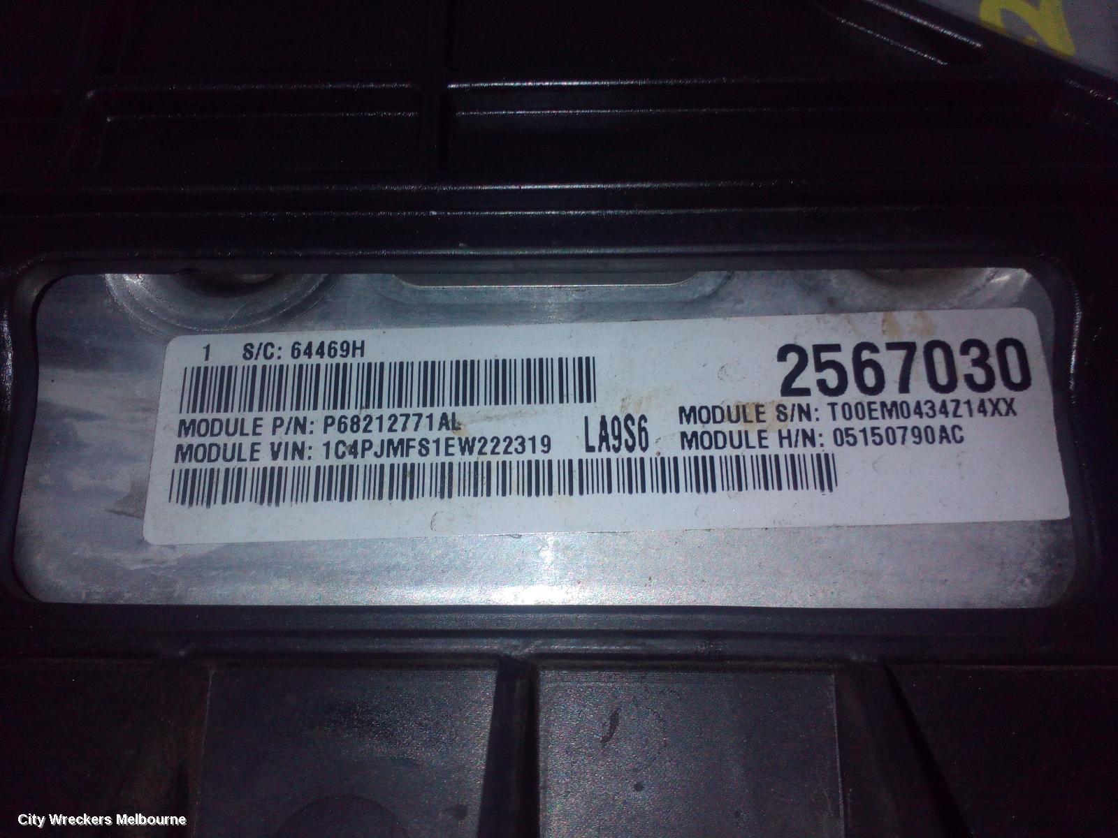 JEEP CHEROKEE ECU, ENGINE ECU, 3.2, PETROL, ECU ONLY, KL, 02/2014 - 11/2022 - Image 2