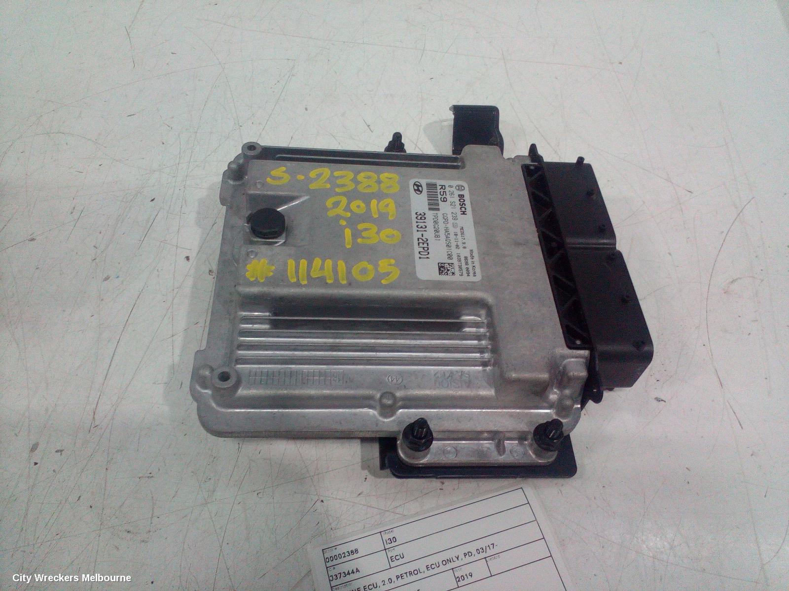 HYUNDAI I30 ECU, ENGINE ECU, 2.0, PETROL, ECU ONLY, PD, 03/2017 ONWARDS - Image 1