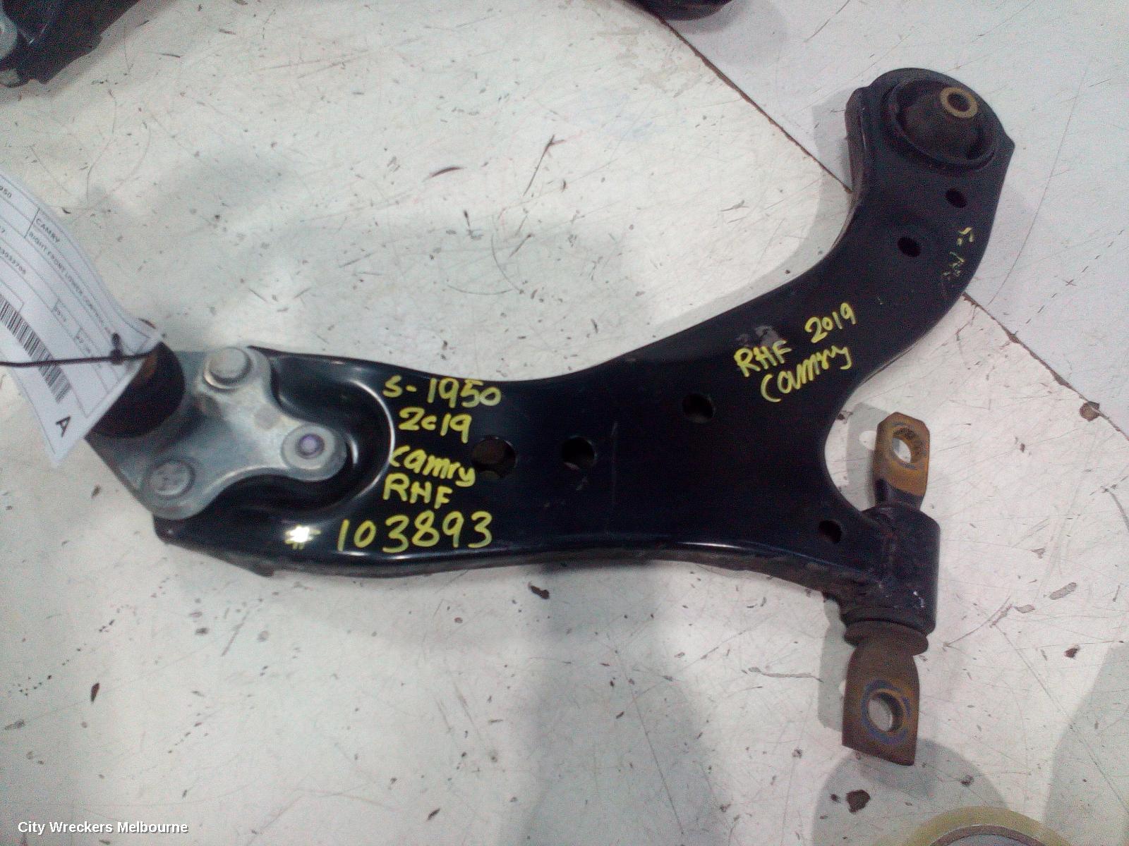 TOYOTA CAMRY RIGHT FRONT LOWER CONTROL ARM, XV70, 09/2017 - 05/2024 - Image 1