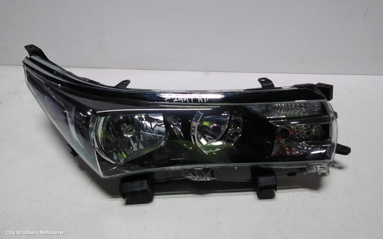 TOYOTA COROLLA RIGHT HEADLAMP, ZRE172R, SEDAN, ASCENT/SX, HALOGEN TYPE, 12/2013 - 10/2016 - Image 1