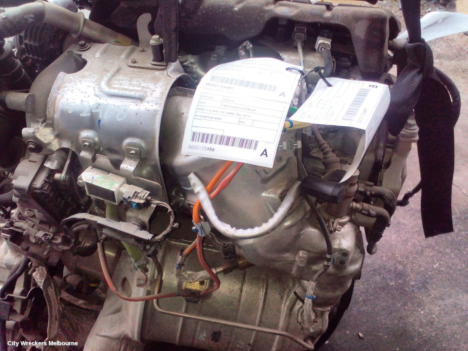 RENAULT TRAFIC PARTICULATE FILTER/DPF, DIESEL, 2.0, M9R.710, TURBO, X82, 09/2019 ONWARDS - Image 1