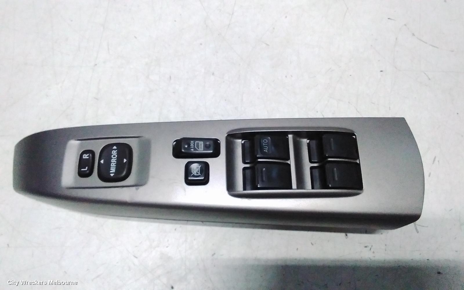 TOYOTA PRIUS PWR DR WIND SWITCH, NHW20R, RH FRONT (MASTER SWITCH), 10/2003 - 05/2009 - Image 2