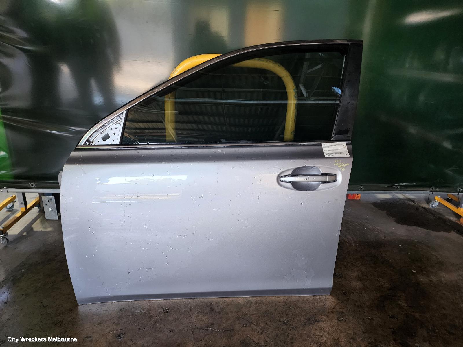 SUBARU OUTBACK LEFT FRONT DOOR, 5TH GEN, 05/2009 - 11/2014 - Image 1