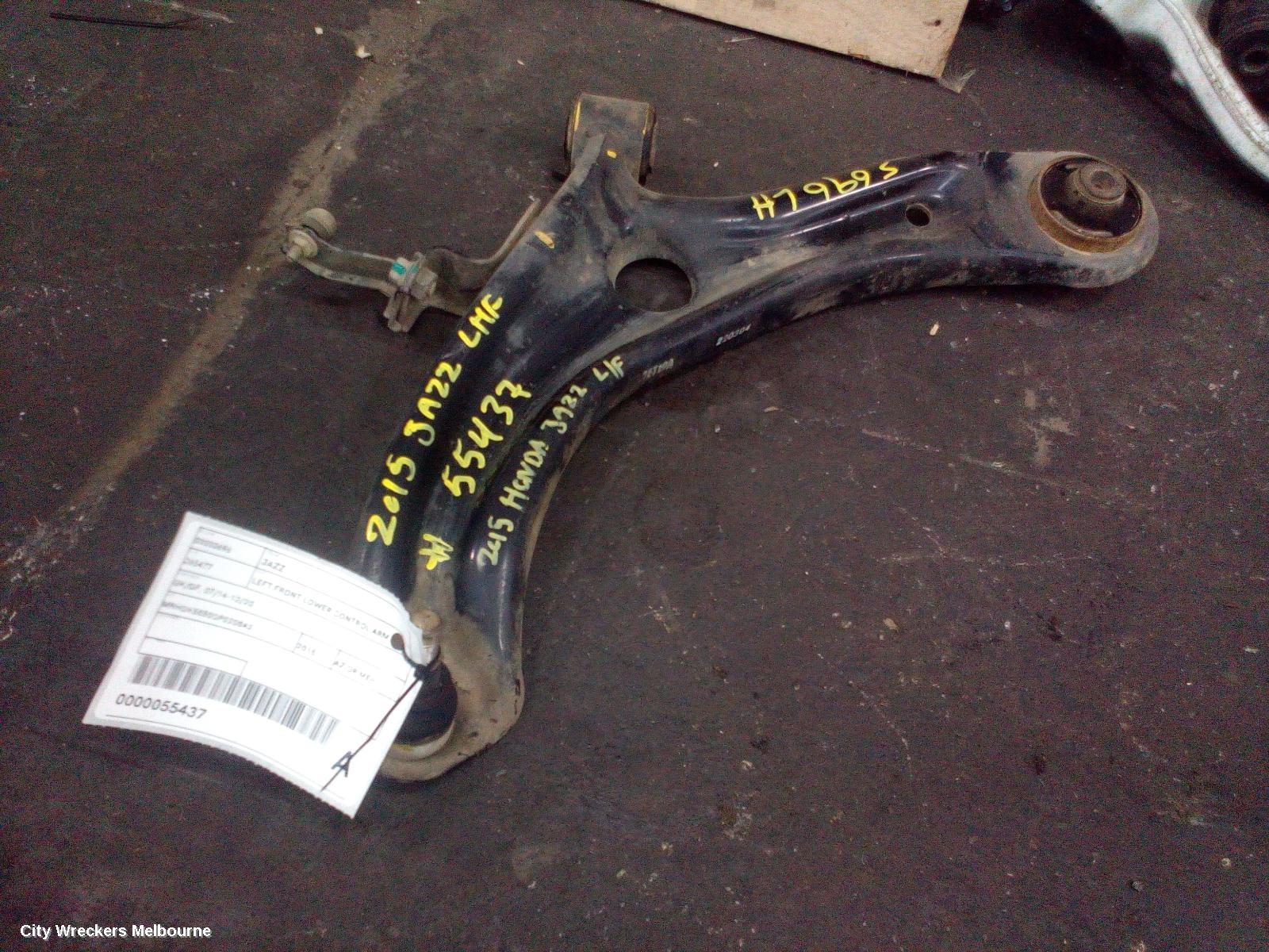 HONDA JAZZ LEFT FRONT LOWER CONTROL ARM, GK/GF, 07/2014 - 12/2020 - Image 1