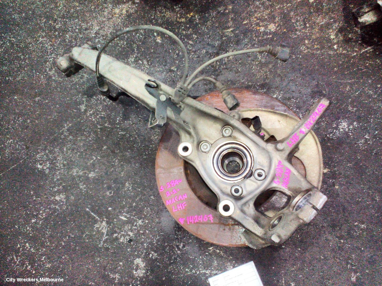 PORSCHE MACAN LEFT FRONT HUB ASSEMBLY, 95B, 4 PISTON CALIPER TYPE, 06/2014 ONWARDS - Image 2
