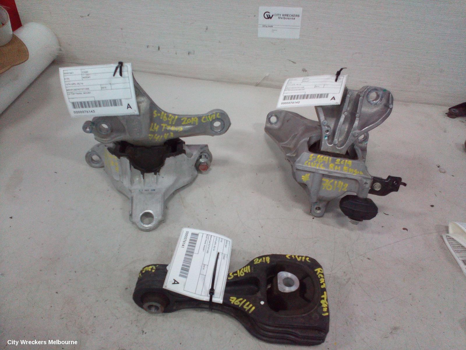 HONDA CIVIC MOUNT, 10TH GEN, 05/2016 - 08/2021 - Image 3
