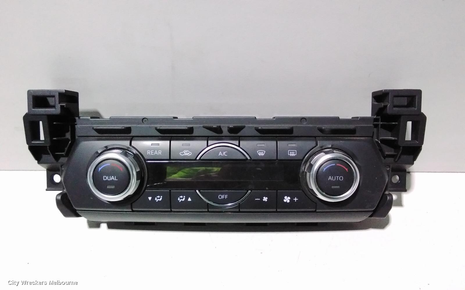 MAZDA CX9 HEATER/AC CONTROLS, FRONT, THREE ZONE CLIMATE CONTROL, HEATED SEAT TYPE, TC, AZAMI TC/TOURING/GT/GT SP, 07/2016 ONWARDS - Image 2