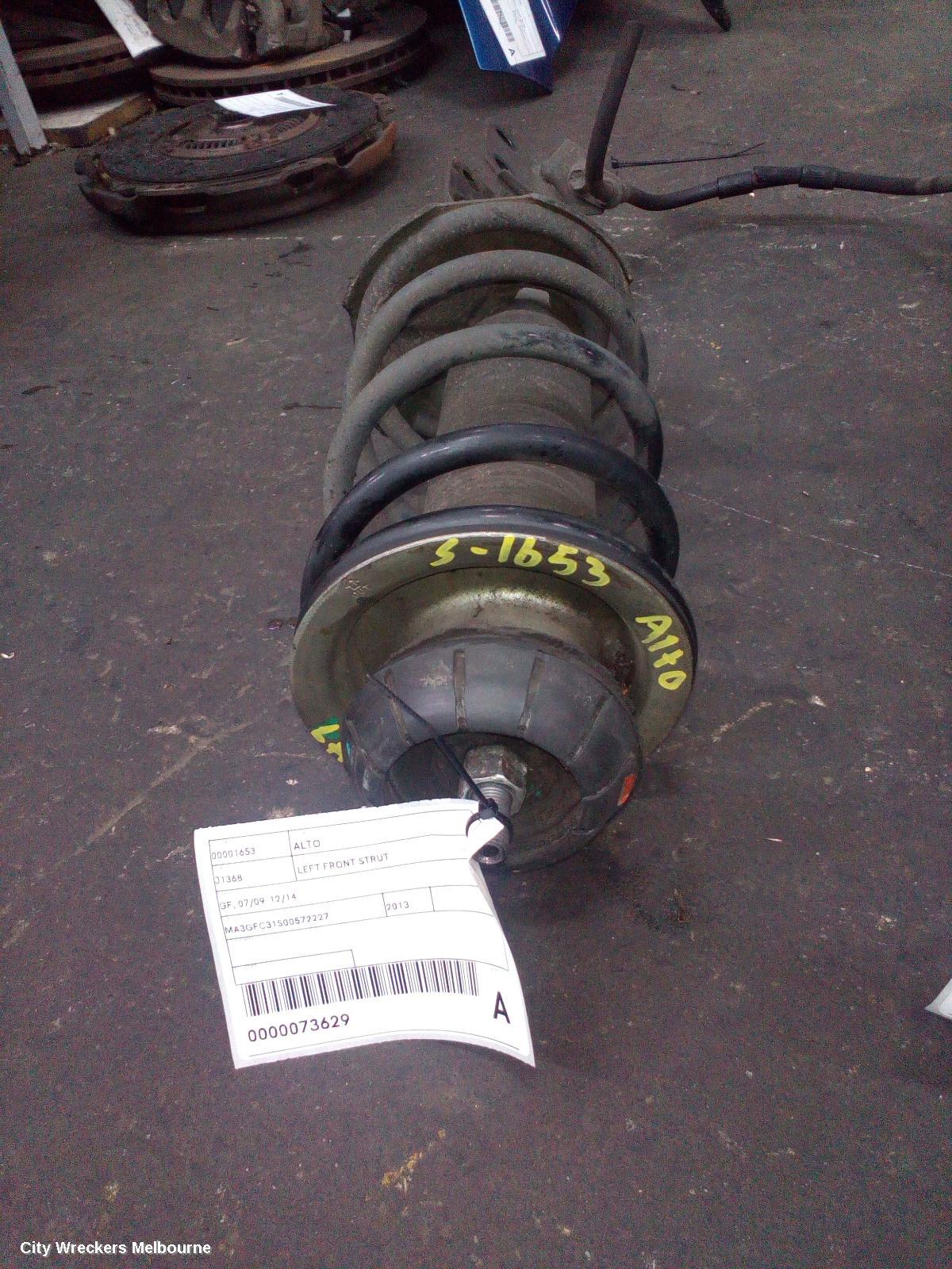 SUZUKI ALTO LEFT FRONT STRUT, GF, 07/2009 - 12/2014 - Image 1