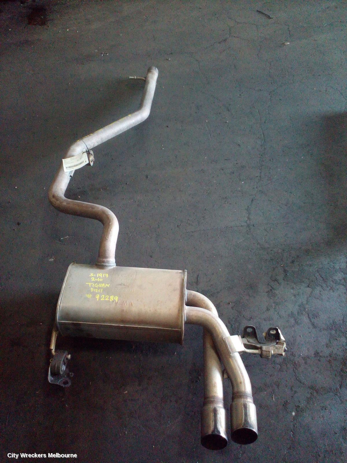 VOLKSWAGEN TIGUAN EXHAUST SYSTEM, 5N 05/2008 - 09/2011 - Image 2