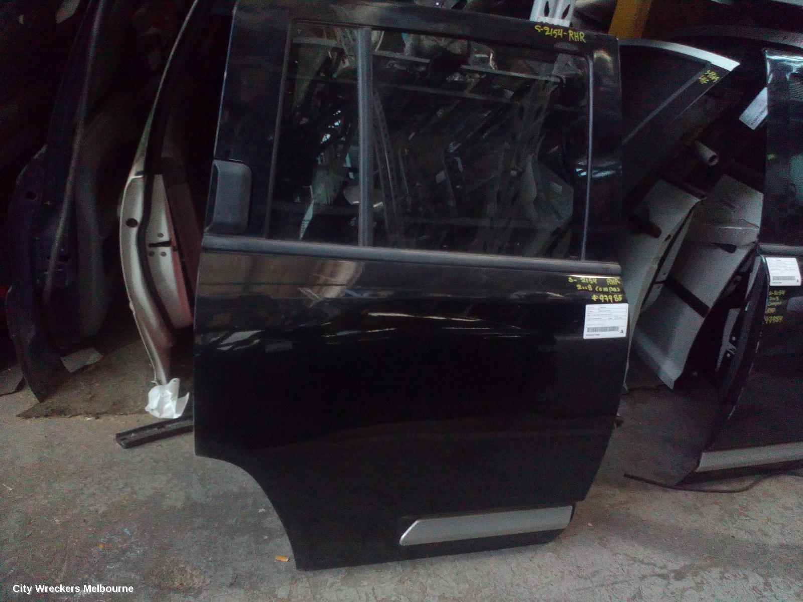 JEEP COMPASS RIGHT REAR DOOR, MK, W/ MOULDING TYPE, 03/2007 - 03/2010 - Image 2