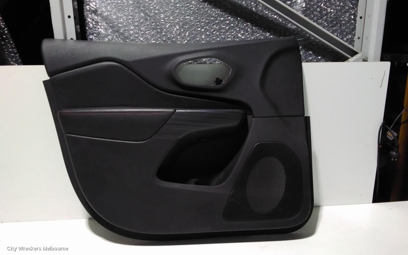 JEEP CHEROKEE DOOR TRIM, LH FRONT, KL, LEATHER, TRAILHAWK, 02/2014 - 03/2018 - Image 2