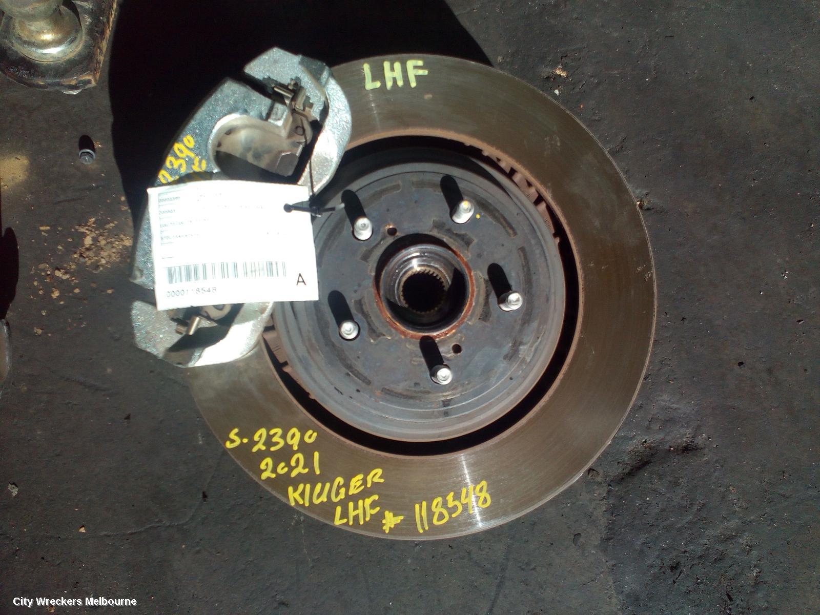 TOYOTA KLUGER LEFT FRONT HUB ASSEMBLY, GSU70/GSU75, 03/2021 ONWARDS - Image 1