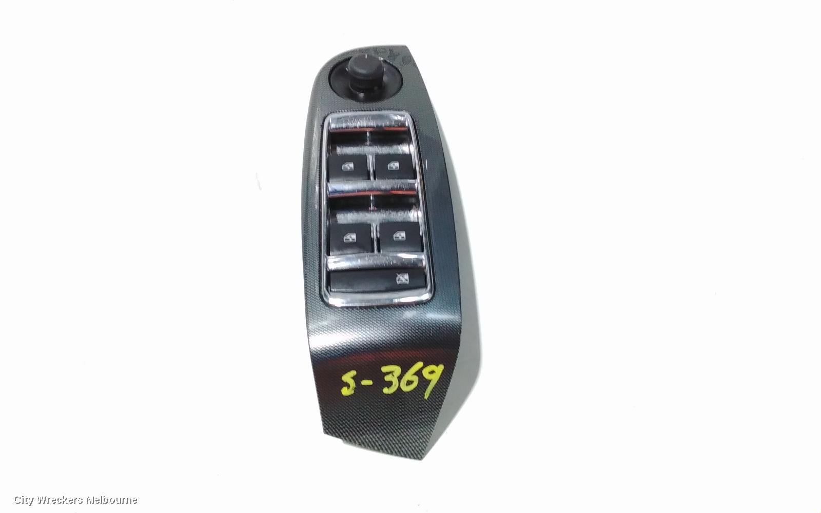 HOLDEN MALIBU PWR DR WIND SWITCH, RH FRONT (MASTER SWITCH), V300, 04/2013 - 12/2017 - Image 3
