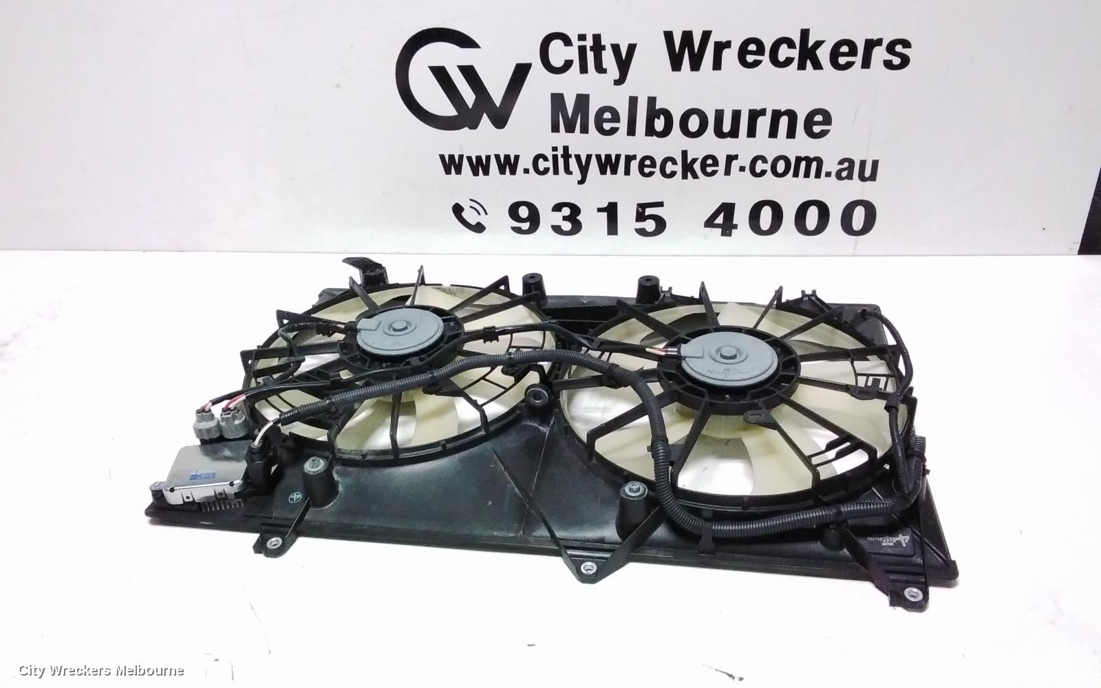 TOYOTA KLUGER FAN, DUAL FAN ASSY, 3.5, 2GR-FE, GSU40-GSU45, 05/2007 - 02/2014 - Image 2