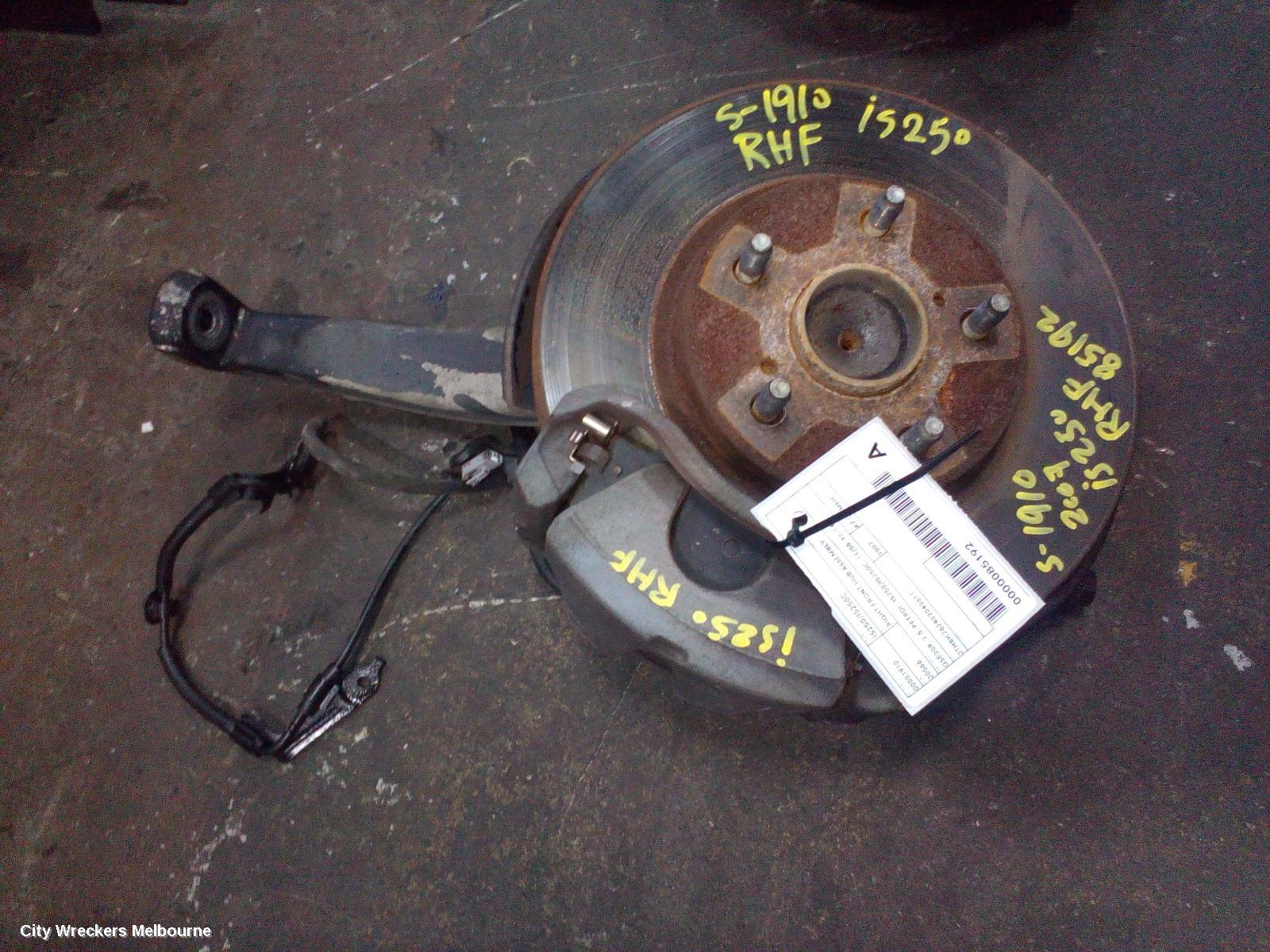 LEXUS IS250/IS250C RIGHT FRONT HUB ASSEMBLY, GSE20R, 2.5, PETROL, IS250/IS250C, 11/2005 - 12/2014 - Image 1