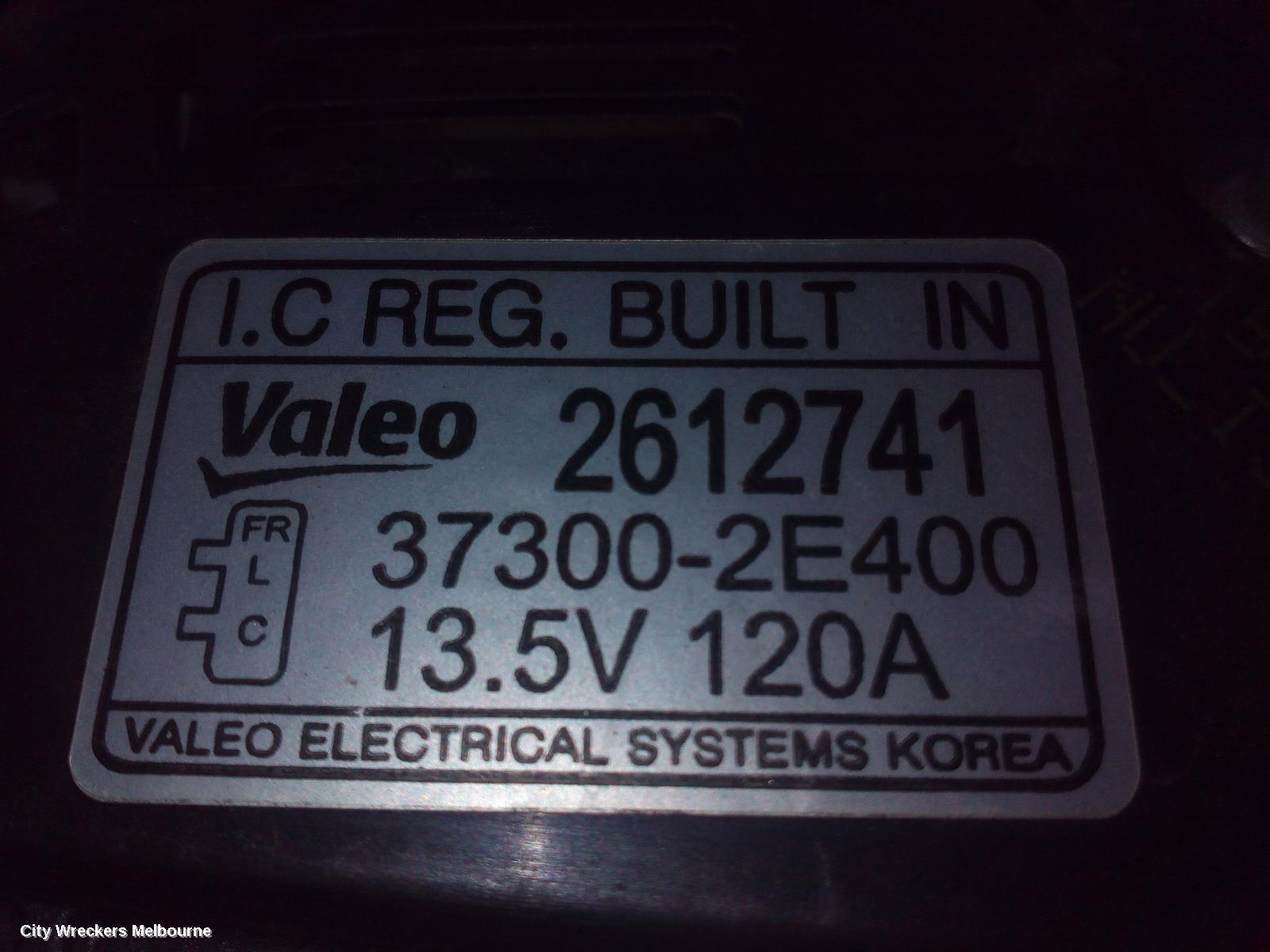HYUNDAI IX35 ALTERNATOR, PETROL, 2.0, G4NC, LM SERIES, 06/2013 - 01/2016 - Image 1