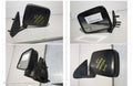 NISSAN NAVARA LEFT DOOR MIRROR, D22, MANUAL, TRAY BACK, LONG ARM TYPE, 04/1997 - 08/2015 - Image 1